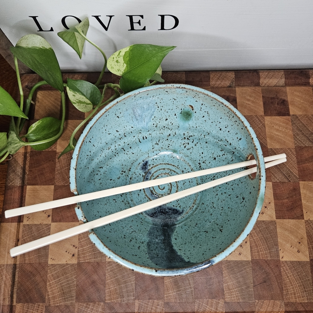 Noodle Bowl Stoneware Clay - Earth Tone - Picture 6 of 11